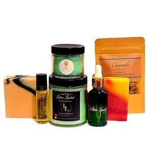 Men's Gift Set with Candles, Soap, and Oils